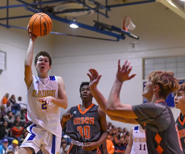 Friday night high school basketball action