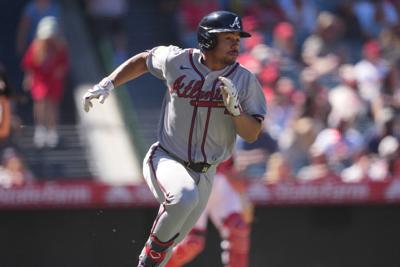 BASEBALL-MLB-LAA-ATL/