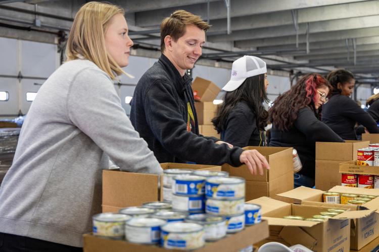 Superhero to a hungry child