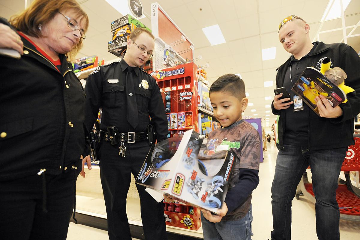 "Cops Target Kids" Christmas shopping event