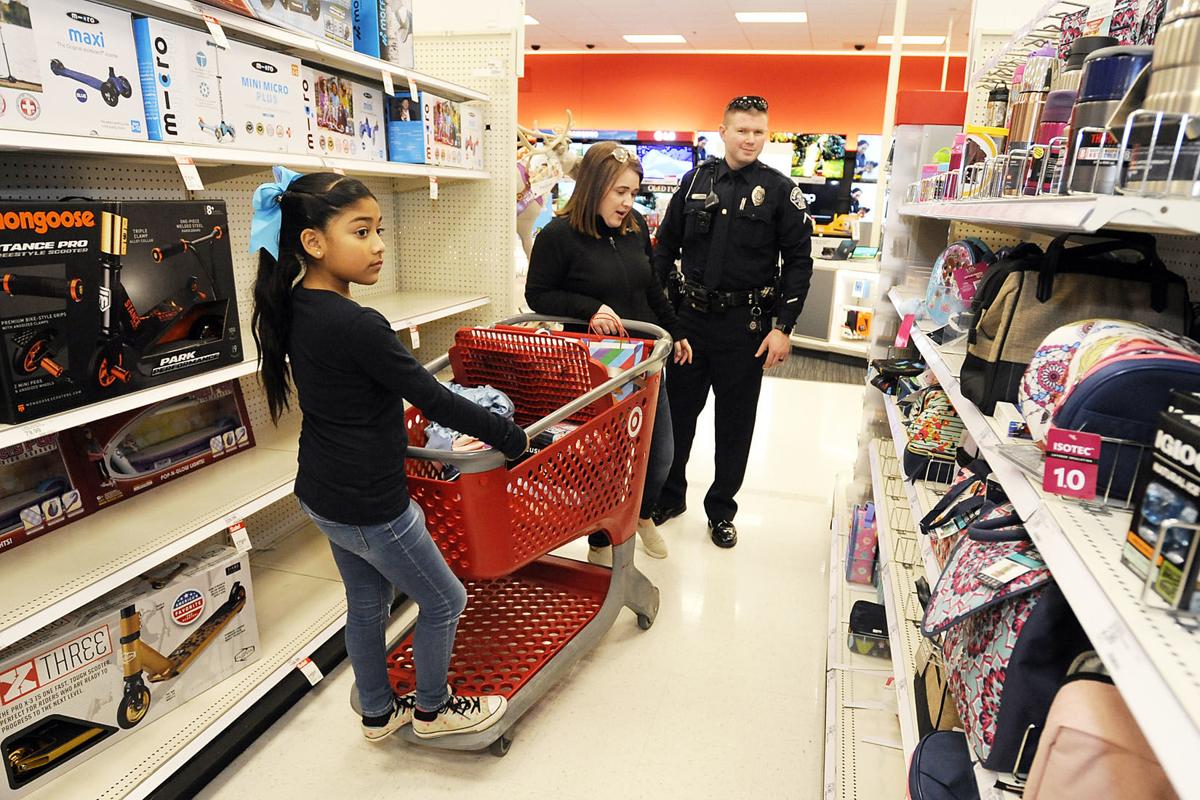 "Cops Target Kids" Christmas shopping event