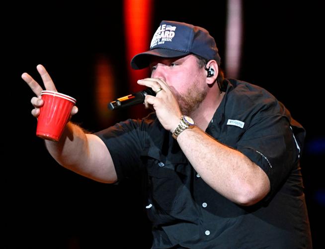 Luke Combs headling Concert for Carolina