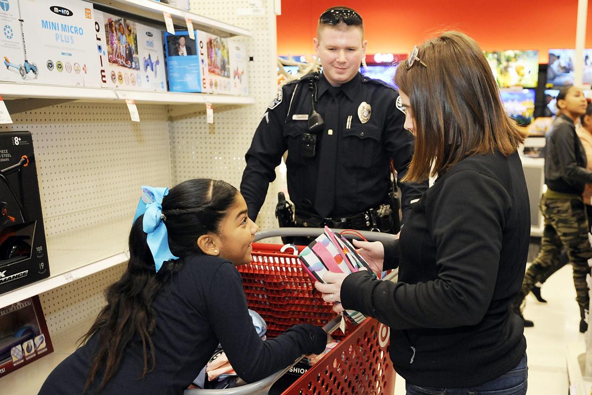 "Cops Target Kids" Christmas shopping event