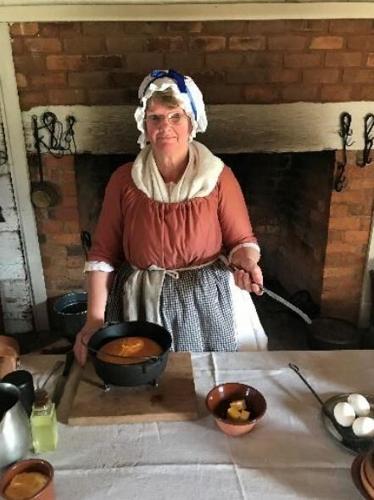 Susie Worcester cooking