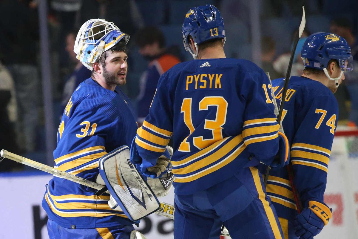 Sabres Oilers third