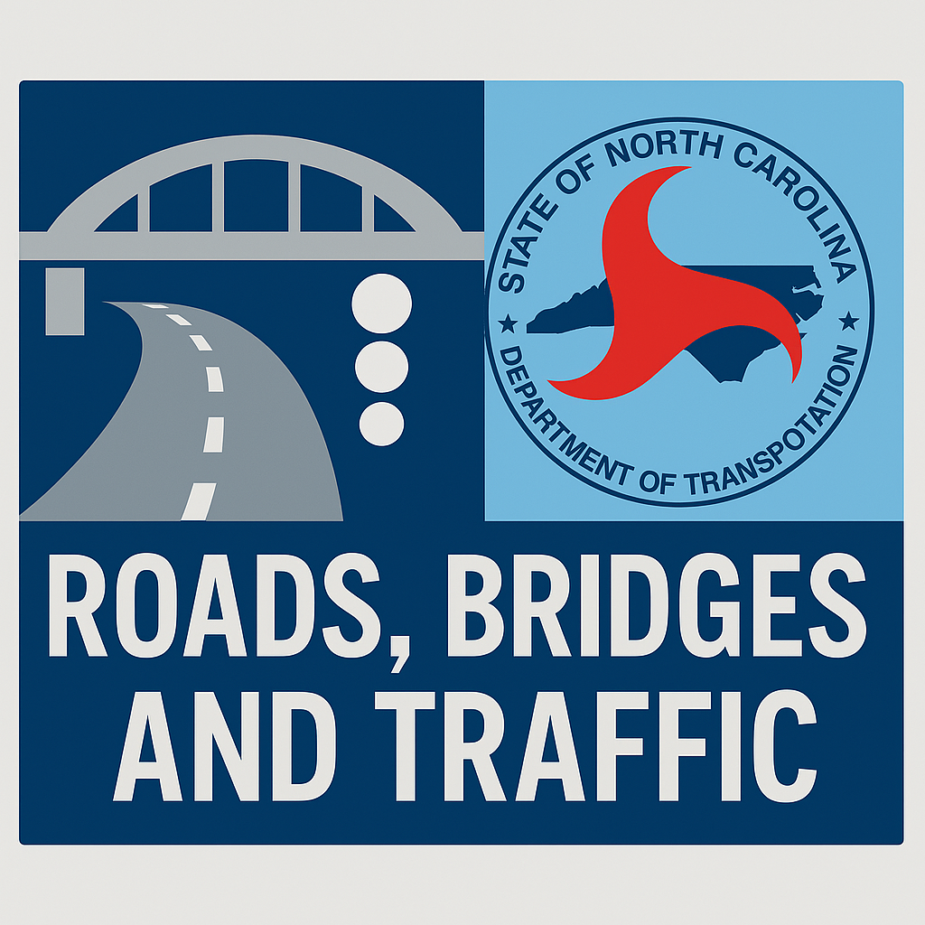 NCDOT Road, bridges and traffic