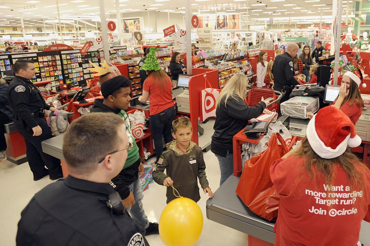 "Cops Target Kids" Christmas shopping event