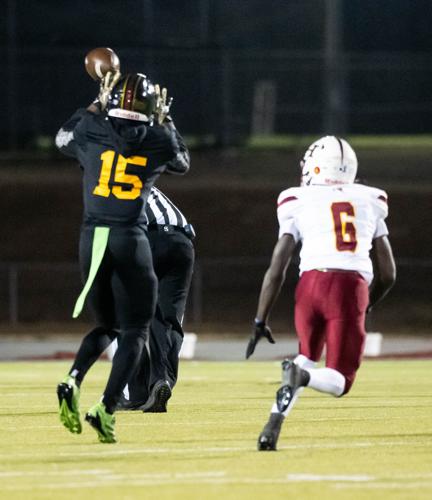 The Red Tornados ended the Bulldogs winning streak in the fourth round of the 2025 NCHSAA Football Championship playoff game 36 - 29.