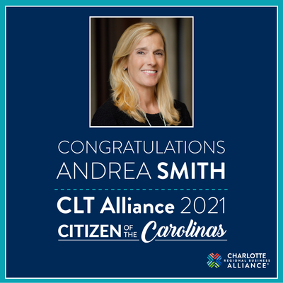 Andrea Smith Named 2021 Citizen Of The Carolinas