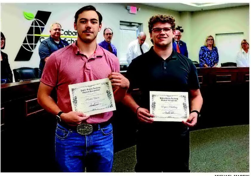 Concord High students honored for assisting during medical emergency