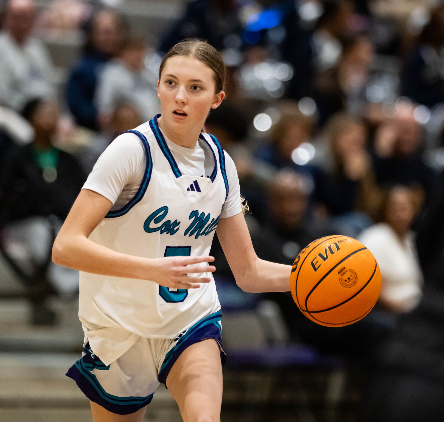 Hickory Ridge beat Cox Mill, 58 - 36