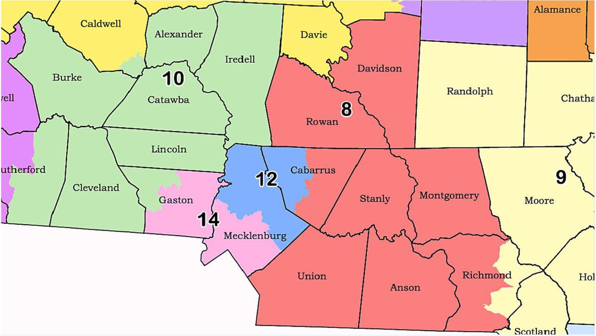 Charlotte area Congressional District