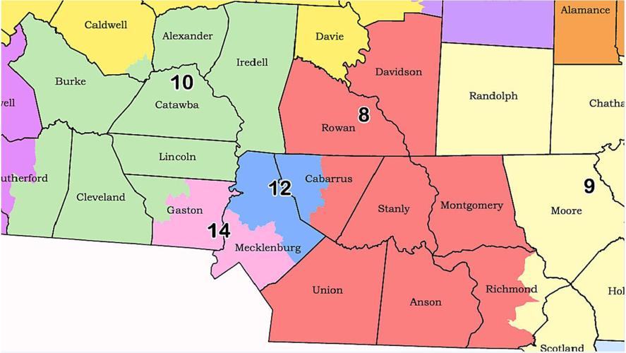 Charlotte area Congressional District