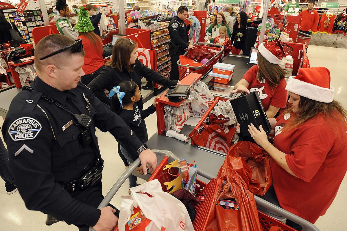 "Cops Target Kids" Christmas shopping event