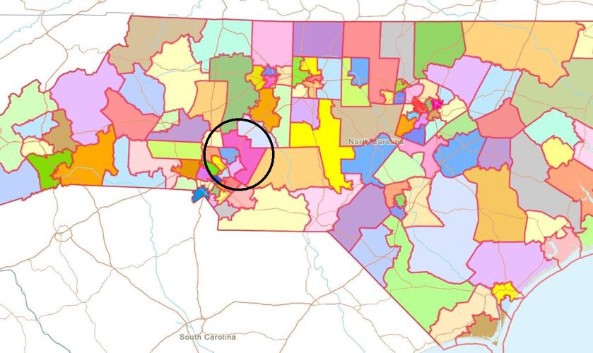 N.C. House districts