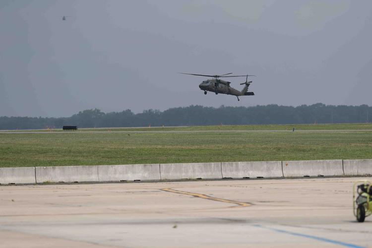 Governor Phil Murphy and U.S. Representative Donald Norcross visits military base