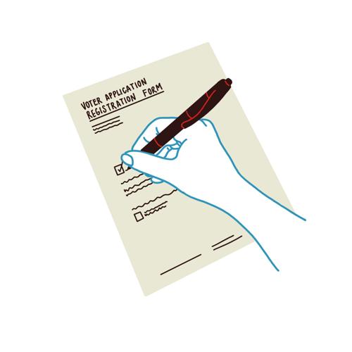 Election 2026 -- Voter registration