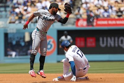MLB: Miami Marlins at Los Angeles Dodgers