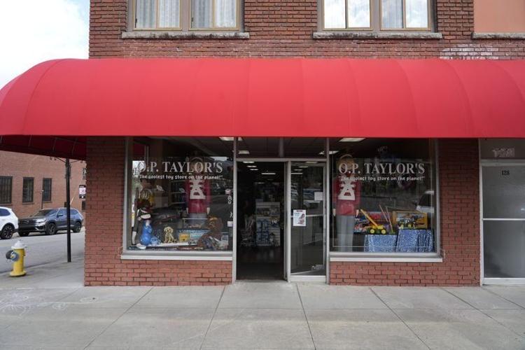 The newly-opened downtown Hendersonville location of O.P. Taylor's Toys, March 31, 2026.