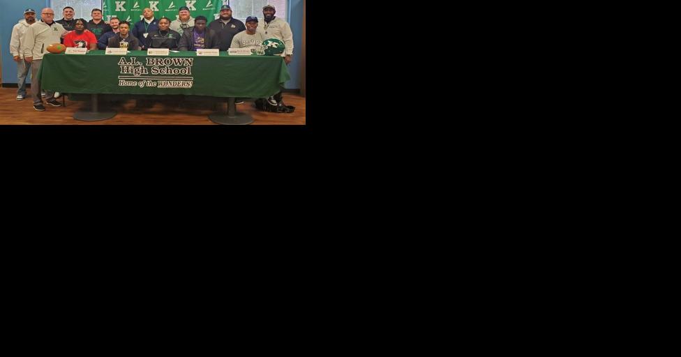 C. JEMAL HORTON COLUMN: A.L. Brown's college signees feted with 'a day that they've earned' - Vimarsana News