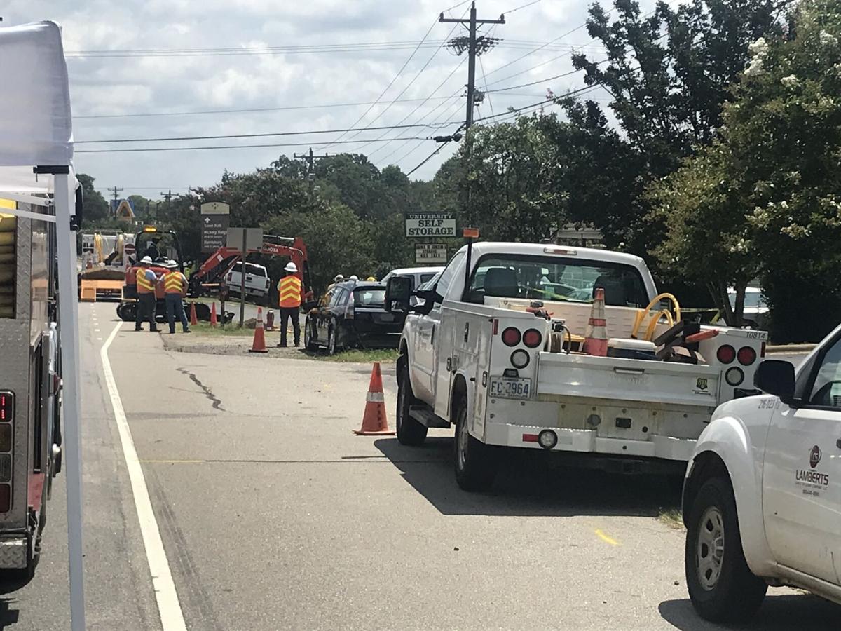 NC Hwy 49 Gas Leak