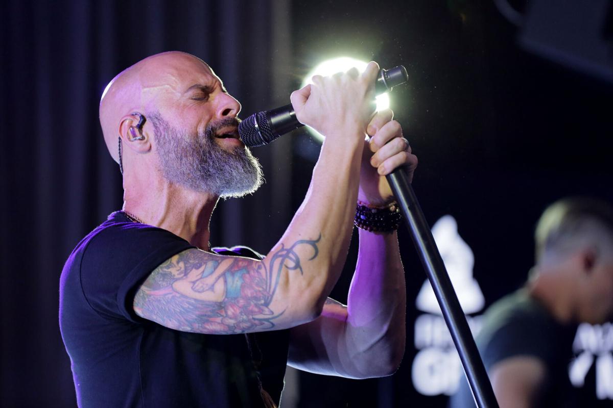 In this photo from Sept. 14, 2021, Chris Daughtry performs at The Drop: Daughtry at The Grammy Museum in Los Angeles.