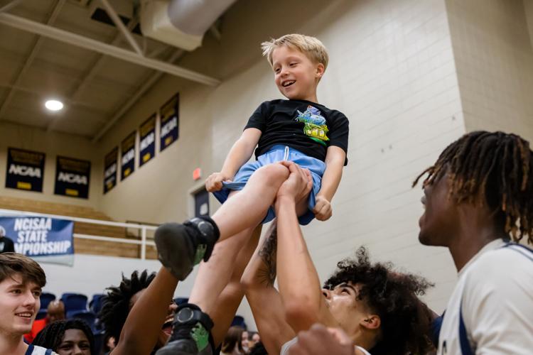 The Concord Academy Eagles defeated the High Point Christian Academy Cougars 70-66 to win the 2021-22 NCISAA Class 3A State Championship.