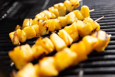 Grilled desserts? Absolutely! This grilled pineapple sundae is the perfect addition to your cookout