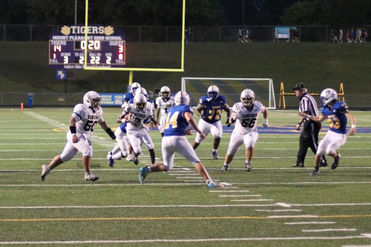 Mount Pleasant over Concord 35-6