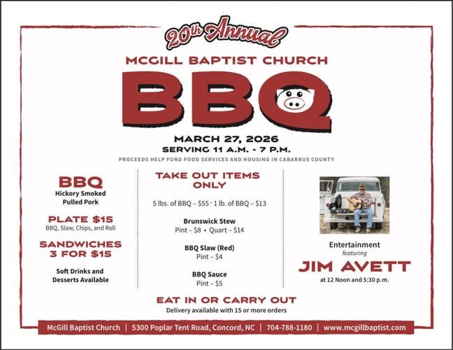 McGill Baptist barbecue