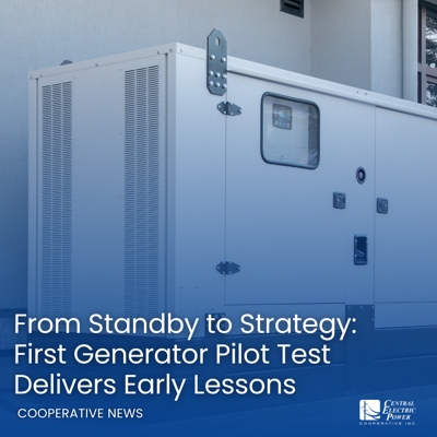 First generator pilot test delivers early lessons