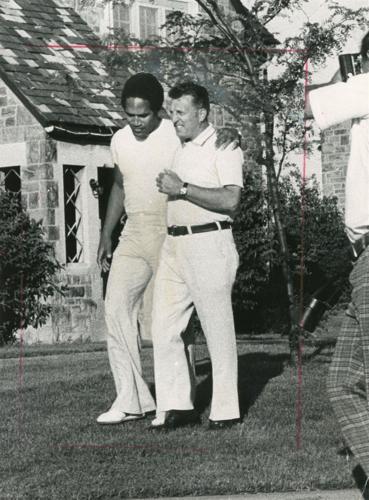 O.J. Simpson TBN obit at home with Lou Saban