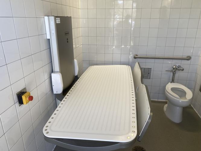 Inclusive changing table