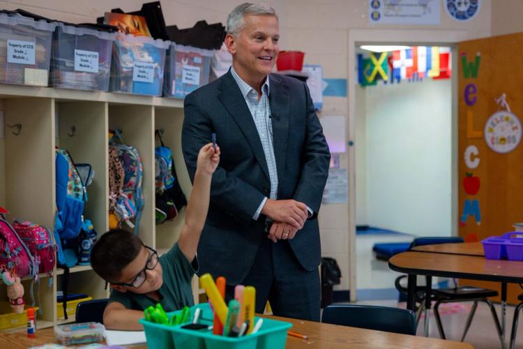 Gov. Stein at WM Irvin Elementary
