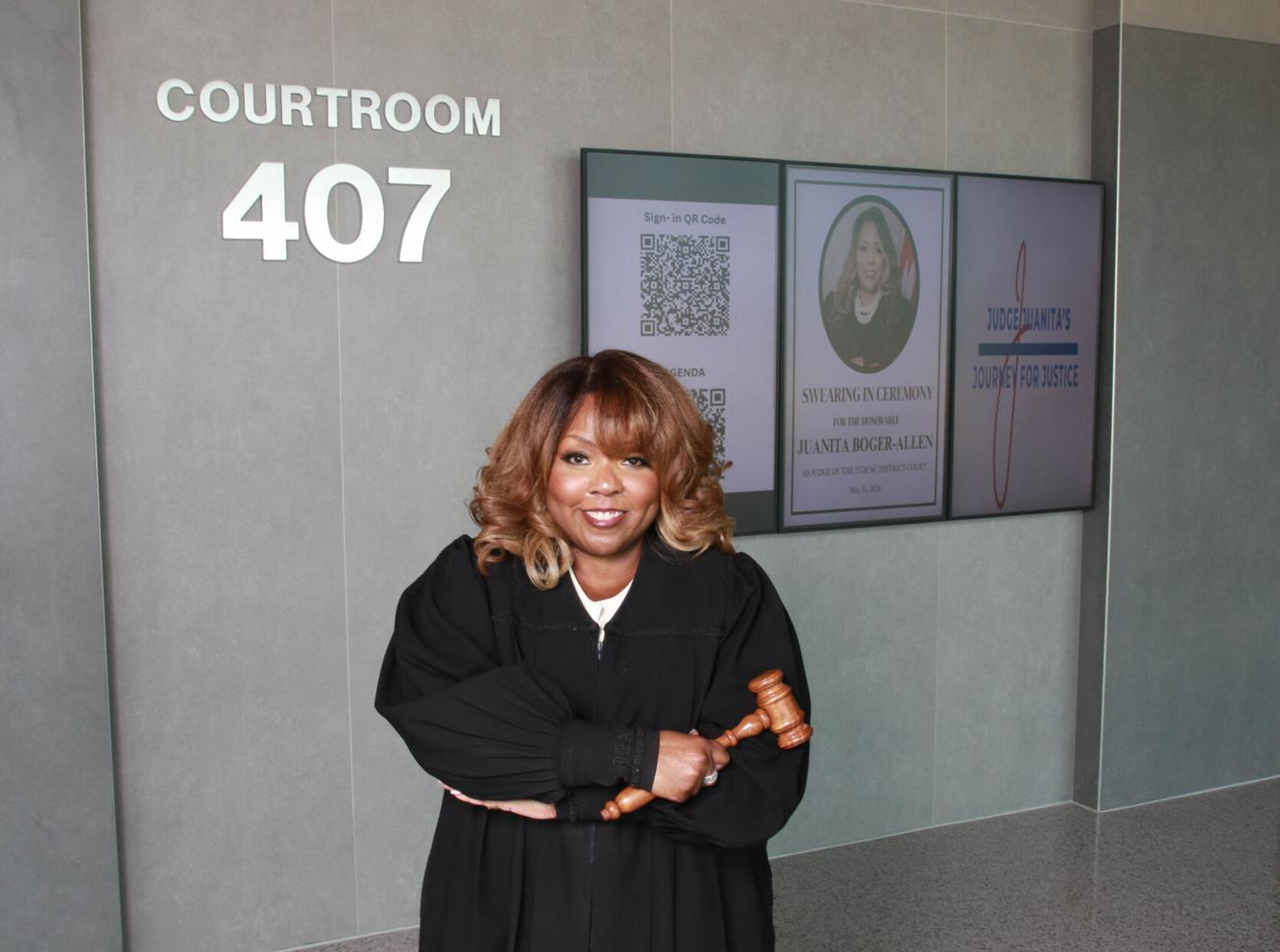 #39 I #39 m back #39 Juanita Boger Allen sworn in (again) as Cabarrus County