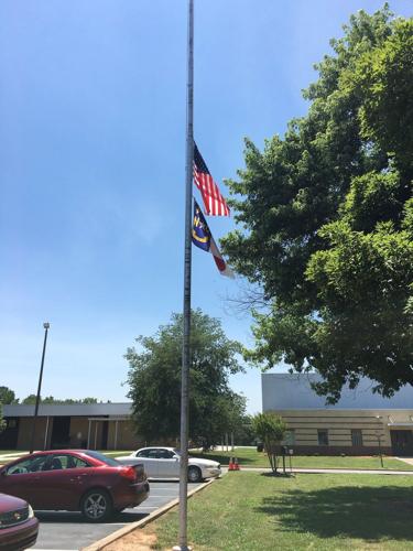 Northwest Cabarrus flags