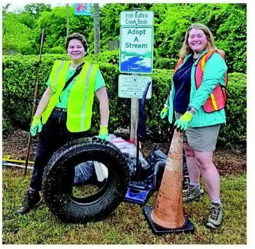 Concord Wildlife Alliance helps clean up Irish Buffalo Creek