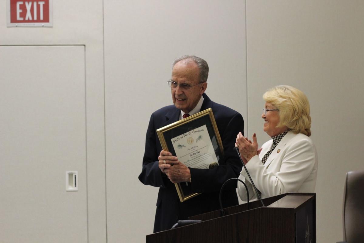 Two Kannapolis citizens receive the Order of the Long Leaf Pine