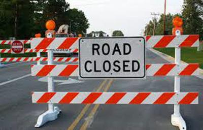 Road closed