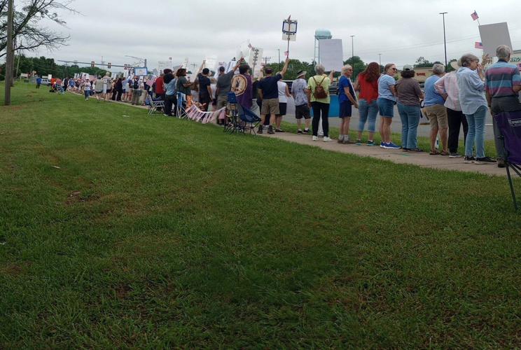 Culpeper Dems protest