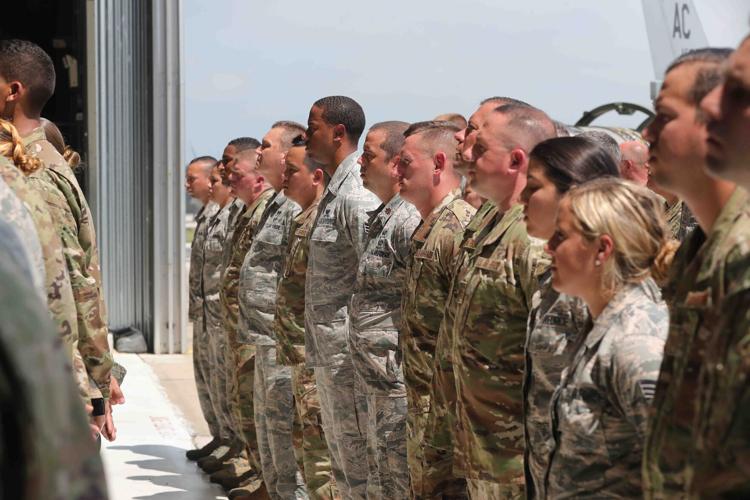 Governor Phil Murphy and U.S. Representative Donald Norcross visits military base