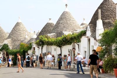 In Alberobello, a storybook town tucked into the sun-drenched countryside of southern Italy, you’ ll have the chance to sleep in a magical dwelling with a remarkable history.