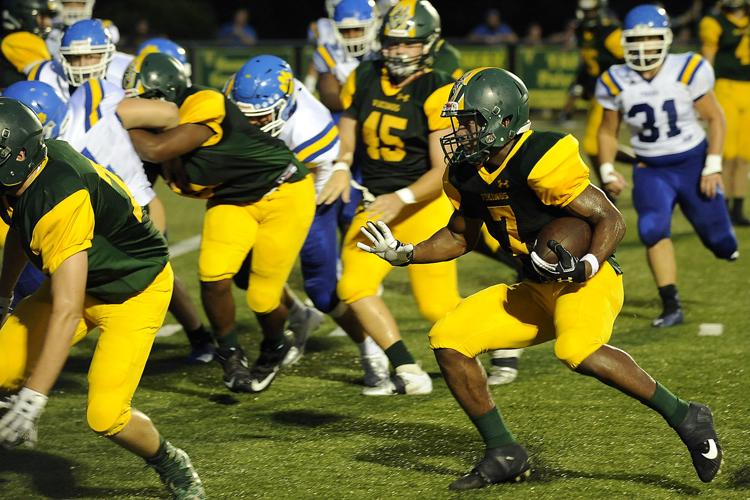 Mt. Pleasant Tigers at Central Cabarrus Vikings High School Football Game