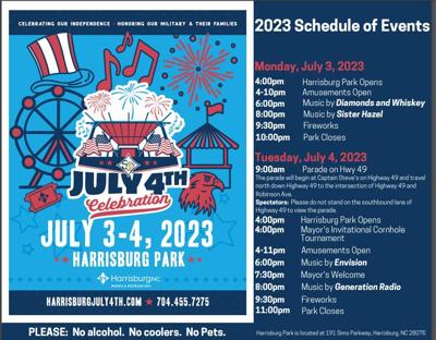Harrisburg 4th schedule