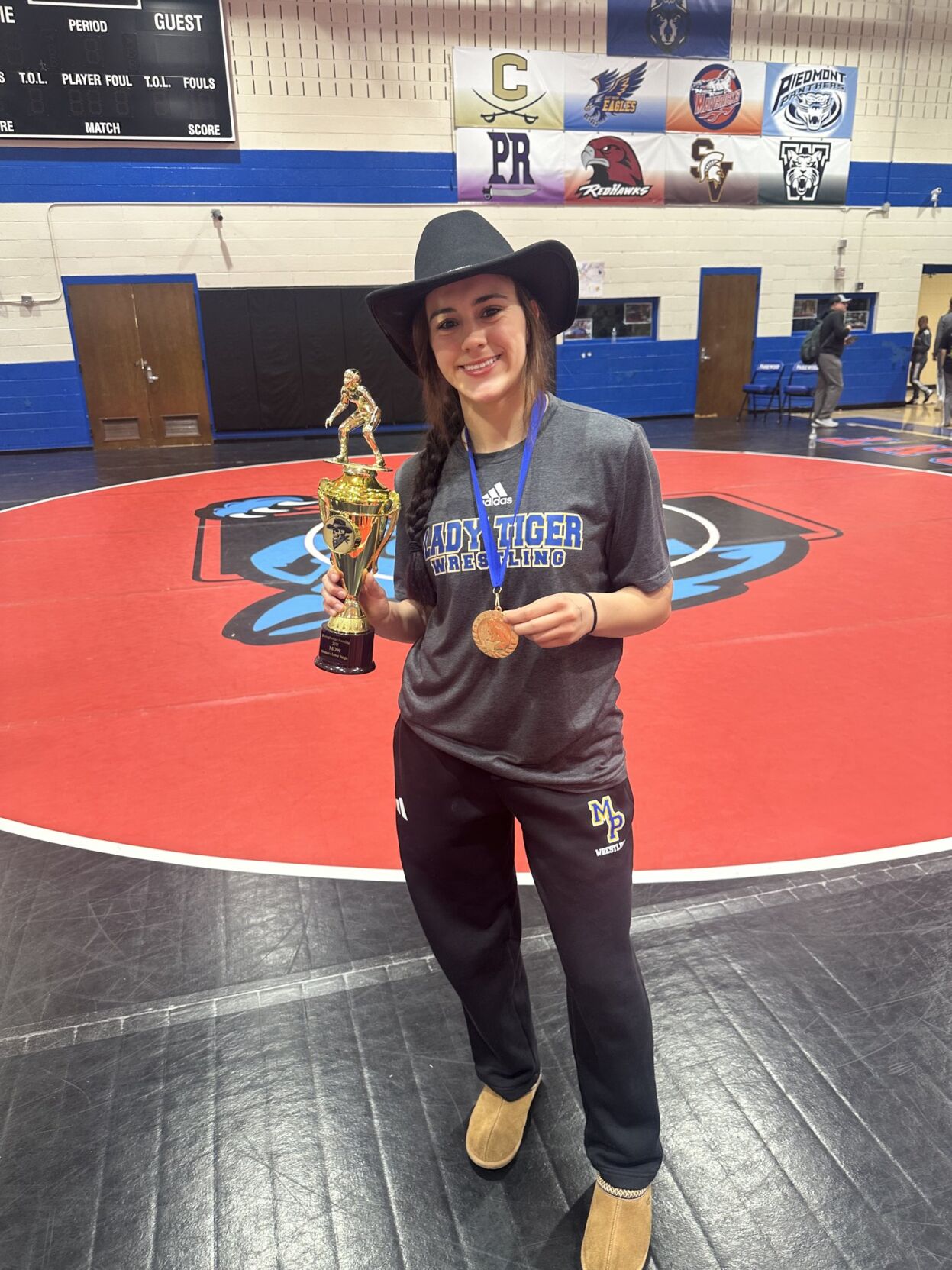 Mount Pleasant wrestler