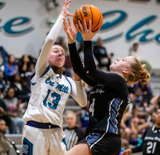 Hickory Ridge beat Cox Mill, 58 - 36