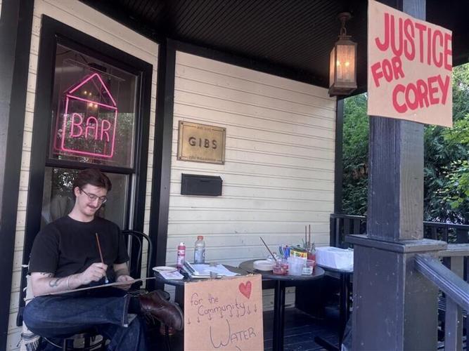 Gibs Bar “Justice for Corey”