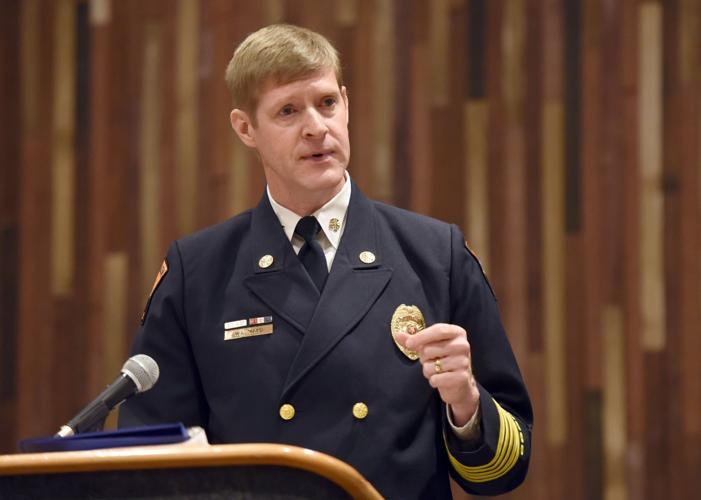 Fire Chief Trey Mayor