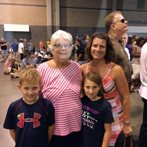 Liz Graham and family