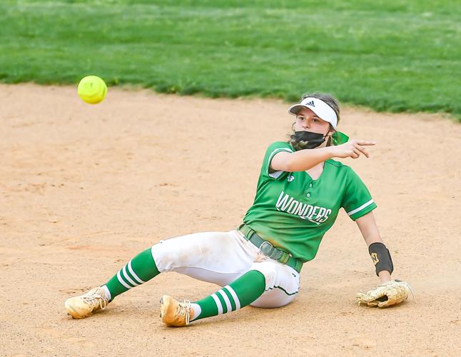 The Vikings defeated the Wonders 3-1 on a two run homer by Christina Brindel (9)  in the bottom of the seventh inning.